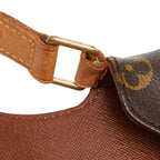 Louis Vuitton Monogram Musette Tango Short Crossbody Shoulder Bag Brown — view 7