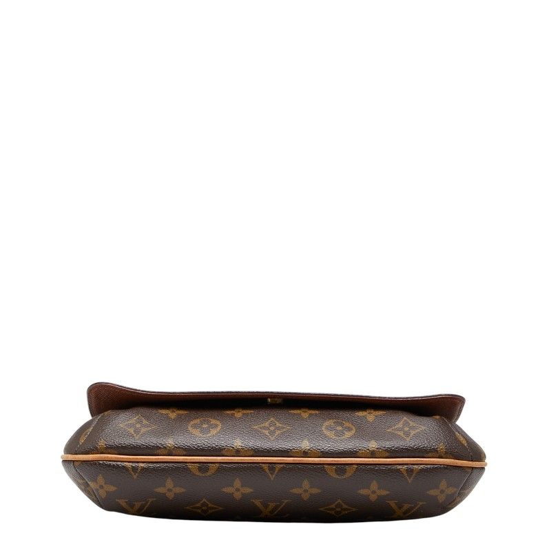 Louis Vuitton Monogram Musette Tango Short Crossbody Shoulder Bag Brown — view 3