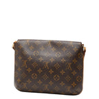 Louis Vuitton Monogram Musette Tango Short Crossbody Shoulder Bag Brown — view 2