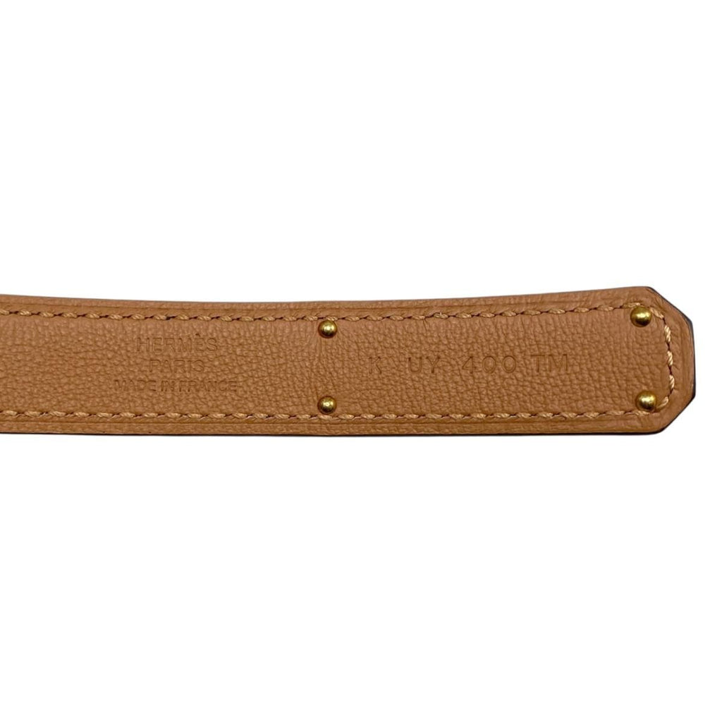 Hermes Belt Kelly 18 89 Epsom Buckle Noir Black — view 5