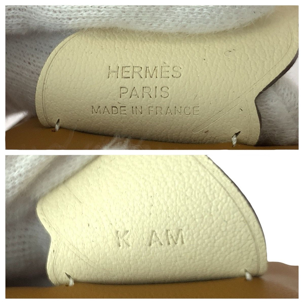 Hermes Rodeo Pegasus PM Chai Cles Noir Black Agno Milo Swift Key Holder — view 6