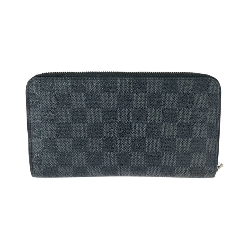 Louis Vuitton Damier Graphite Zippy Organizer Black Silver — view 2