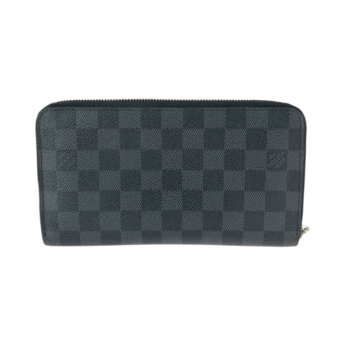 Louis Vuitton Damier Graphite Zippy Organizer Black Silver — view 2