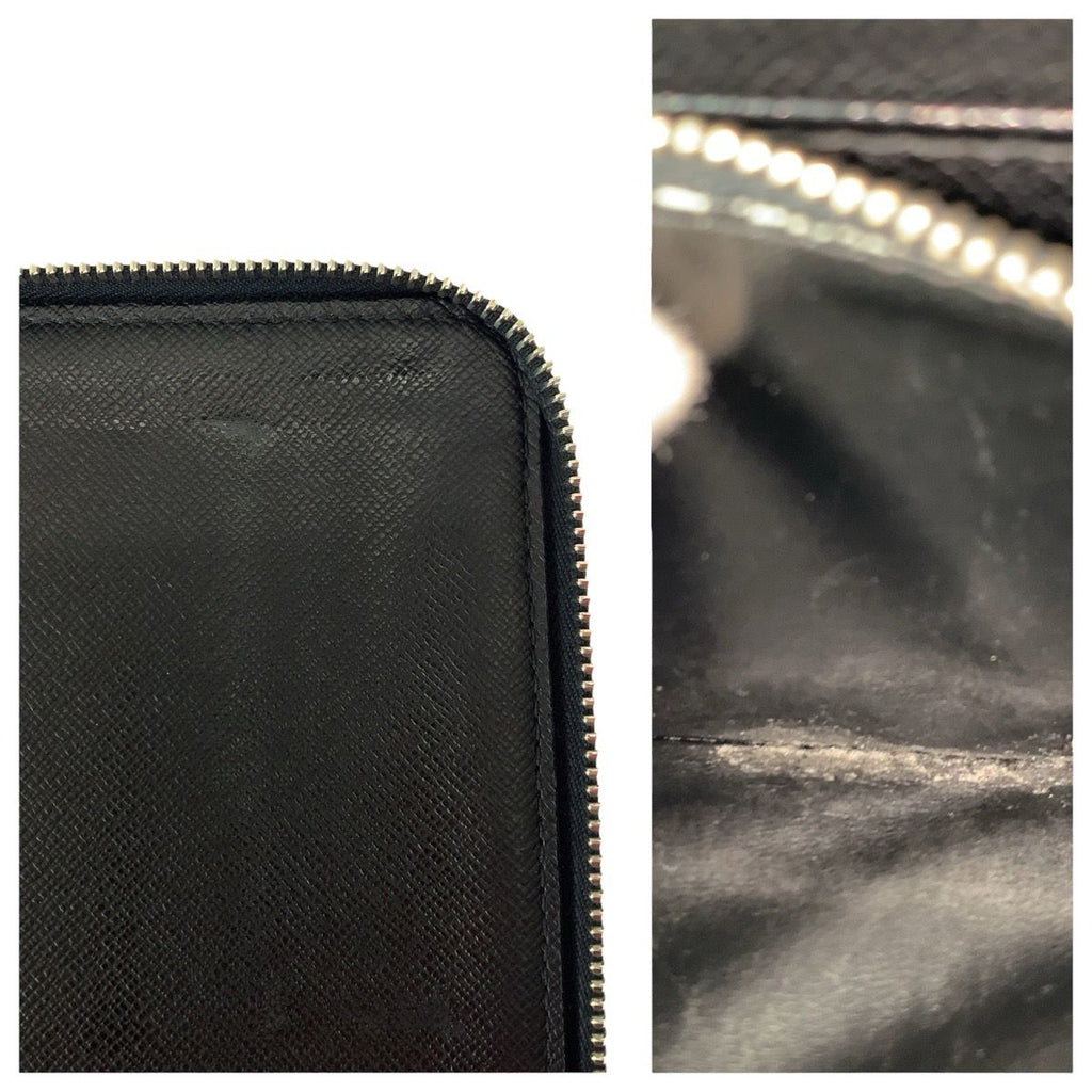 Louis Vuitton Damier Graphite Zippy Organizer Black Silver — view 7