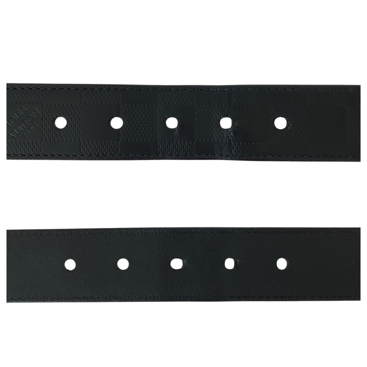Louis Vuitton Damier Infini Boston Belt 36 Inches Black — view 5