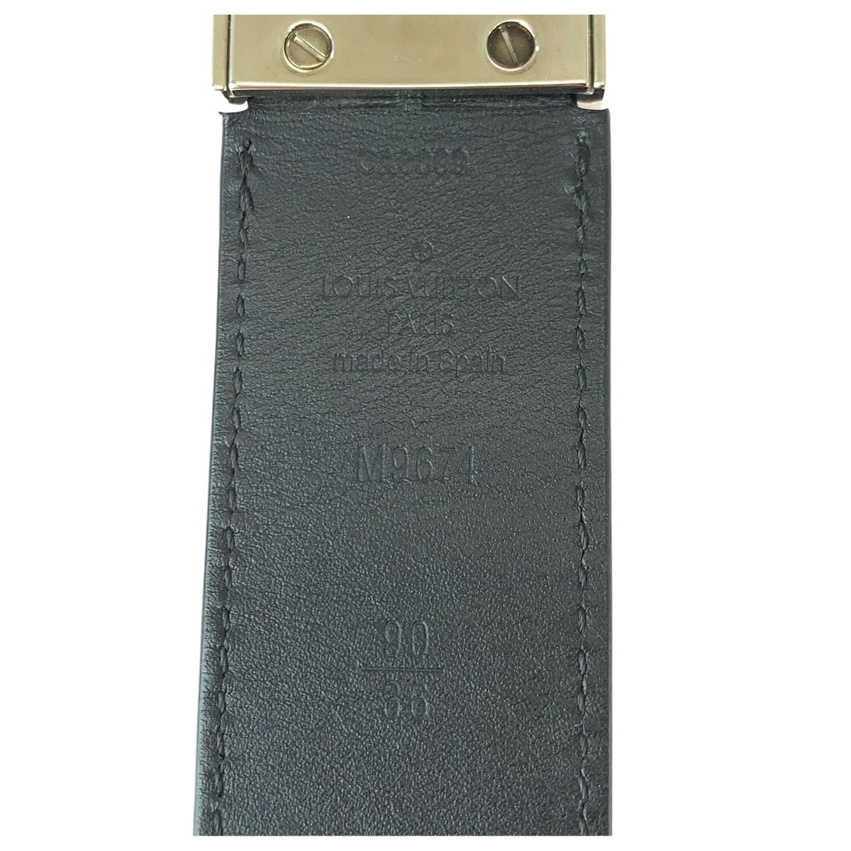 Louis Vuitton Damier Infini Boston Belt 36 Inches Black — view 6