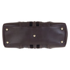 Gucci Guccissima Brown Gold Leather Handbag — view 9
