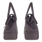Gucci Guccissima Brown Gold Leather Handbag — view 7