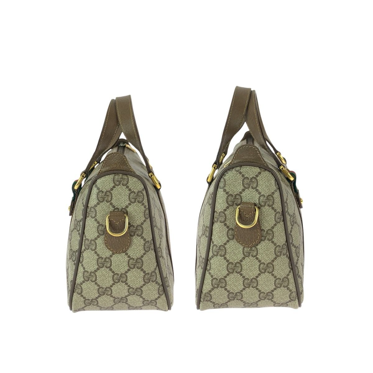Gucci Vintage Sherry Line Beige Brown GG Supreme Canvas 39.02.040 — view 8