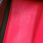 Louis Vuitton Handbag Leather City Steamer PM Bag 2-Way Noir Black Rouge — view 8