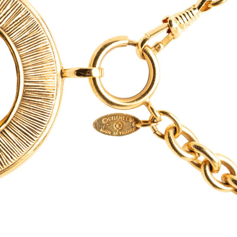 Chanel CC Logo Gold Plated — view 4