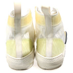 Dior Homme Oak High Top Cut Sneakers White — view 3