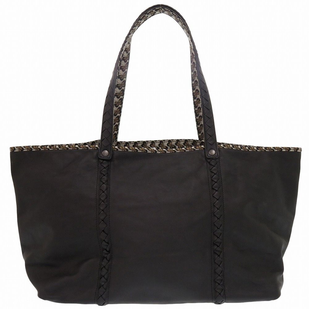 Bottega Veneta Intrecciato Reversible Tote Butterfly Leather — view 2