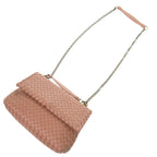 Bottega Veneta Olympia Intrecciato Leather Pink Shoulder Bag — view 5