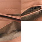 Bottega Veneta Olympia Intrecciato Leather Pink Shoulder Bag — view 9
