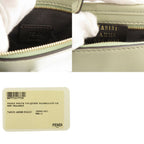 Fendi Phone Pouch Leather Green Shoulder Bag — view 9