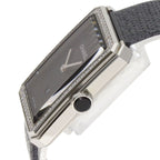 Chanel Boyfriend Tweed Diamond Watch SS — view 5