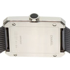 Chanel Boyfriend Tweed Diamond Watch SS — view 7