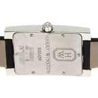 Harry Winston Avenue Night Papillon Watch 18K White Gold Leather — view 6