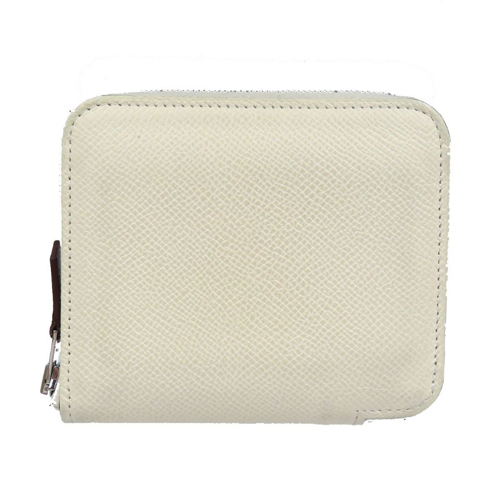 Hermes Azap Compact Silk in Veau Silver Cles Biscuit — view 2