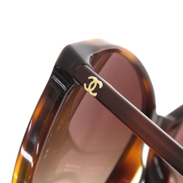 Chanel Sunglasses Brown 55 — view 5