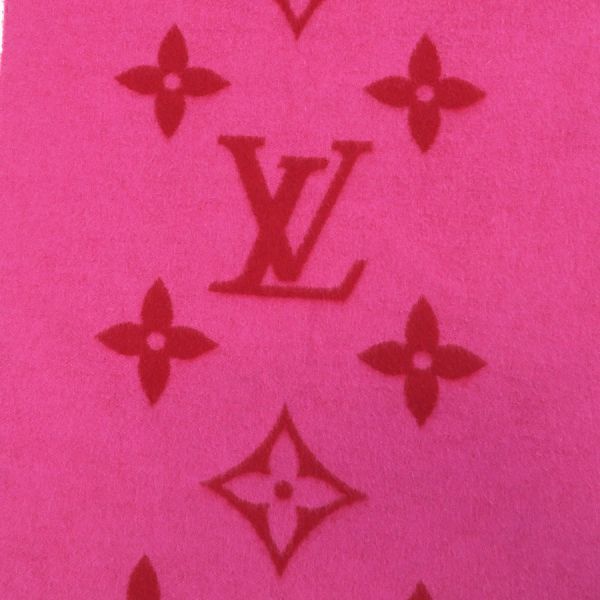 Louis Vuitton Echarpe Reykjavik Cashmere Pink — view 6