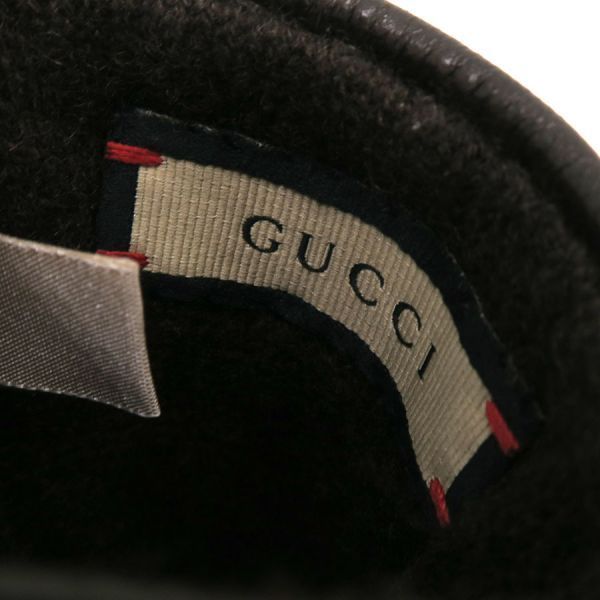 Gucci Gloves Leather Wool — view 9