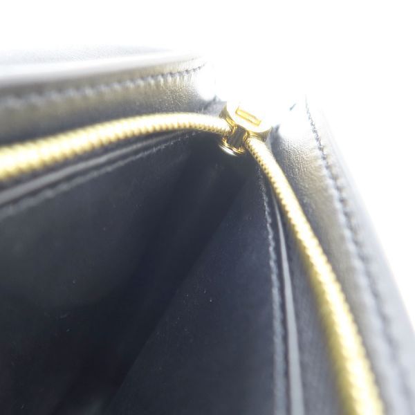 Celine Triomphe Compact Wallet Shiny Calfskin — view 7