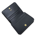 Celine Triomphe Compact Wallet Shiny Calfskin — view 2