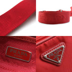Prada Shoulder Bag Nylon Red — view 9