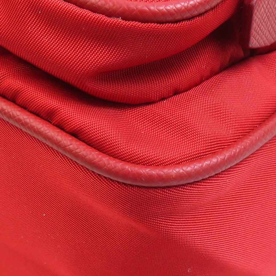Prada Shoulder Bag Nylon Red — view 6