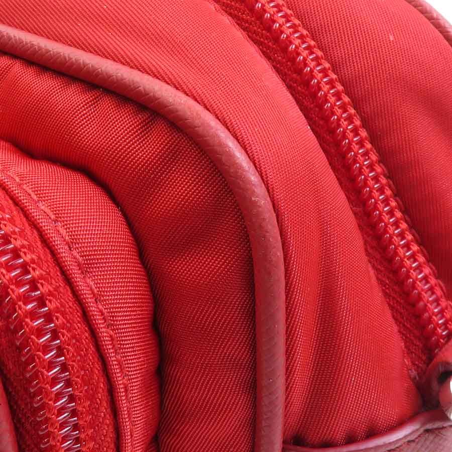Prada Shoulder Bag Nylon Red — view 7