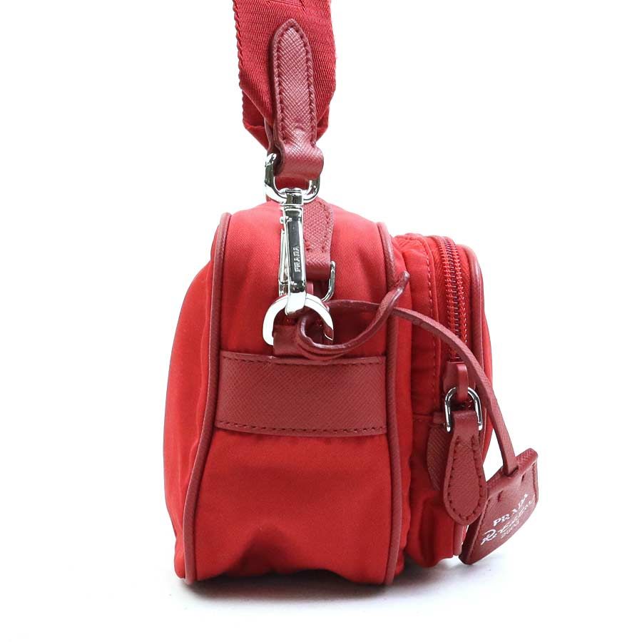 Prada Shoulder Bag Nylon Red — view 2