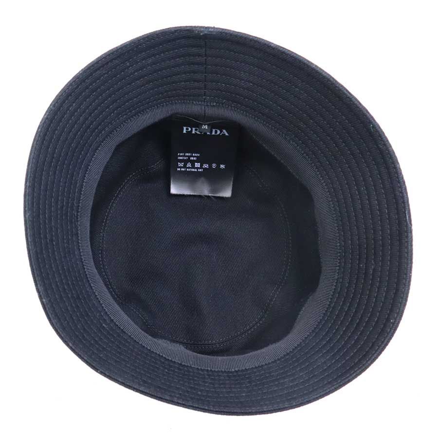 Prada Bucket Hat Black M — view 6