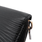 Louis Vuitton Wallet Epi Zippy Round Noir Black — view 7