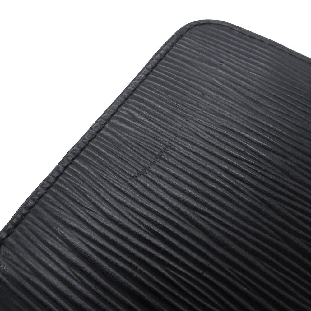 Louis Vuitton Wallet Epi Zippy Round Noir Black — view 5