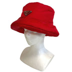 Prada Bucket Hat Red — view 8
