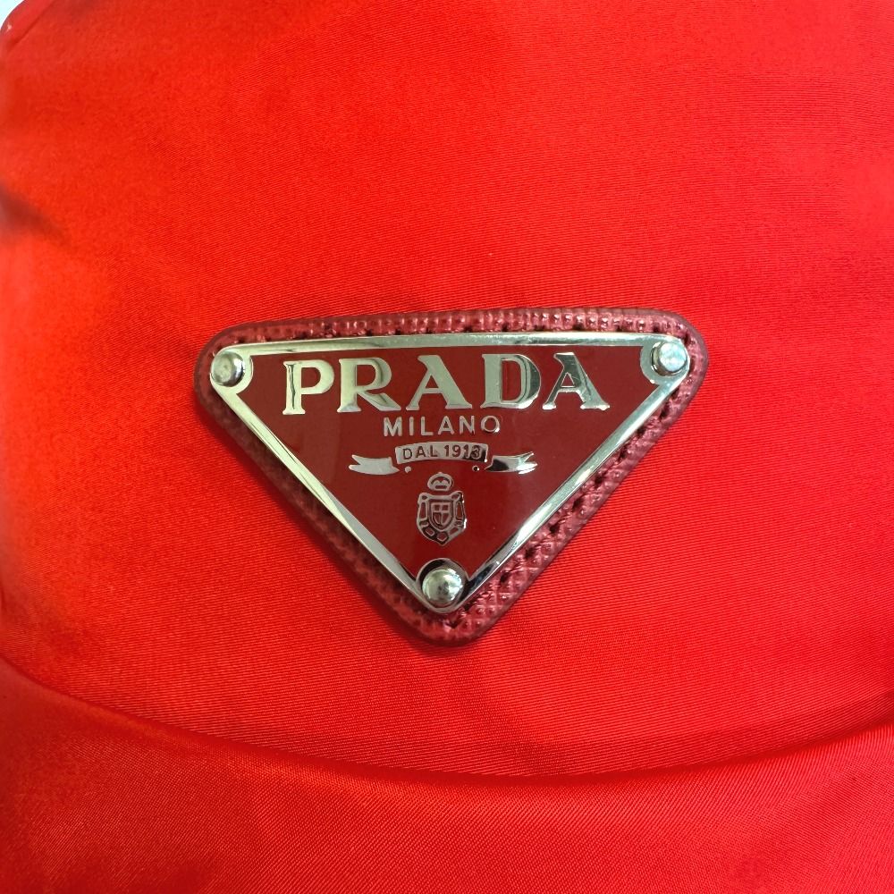 Prada Bucket Hat Red — view 7