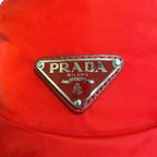 Prada Bucket Hat Red — view 7