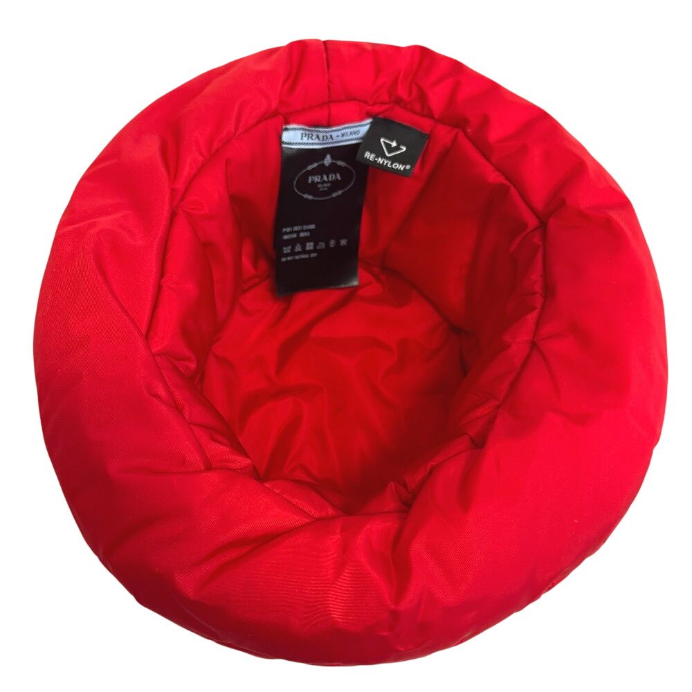 Prada Bucket Hat Red — view 5