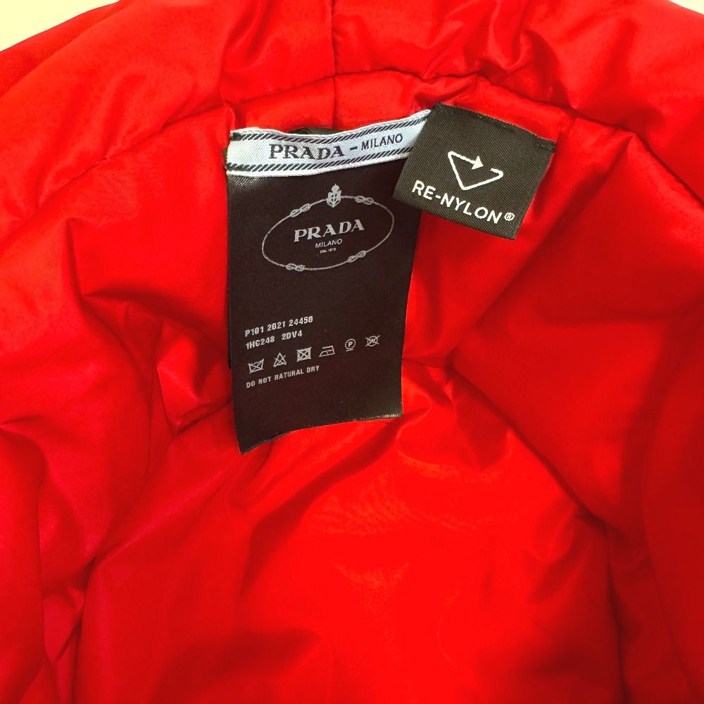Prada Bucket Hat Red — view 6