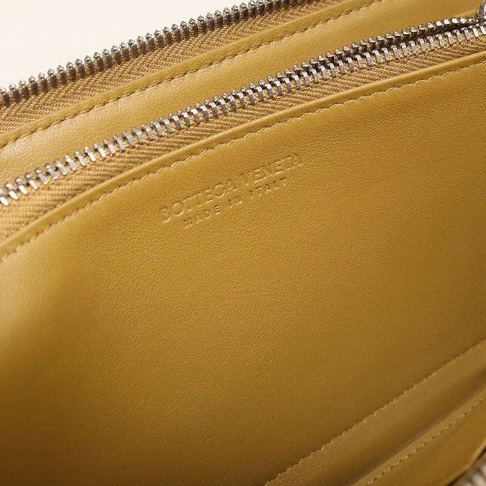 Bottega Veneta Zip Around Wallet Intrecciato — view 7