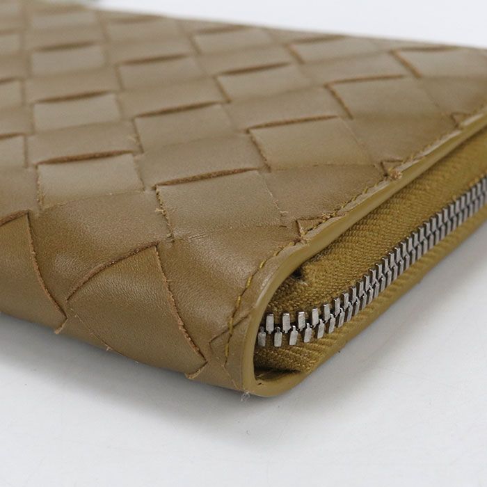 Bottega Veneta Zip Around Wallet Intrecciato — view 6