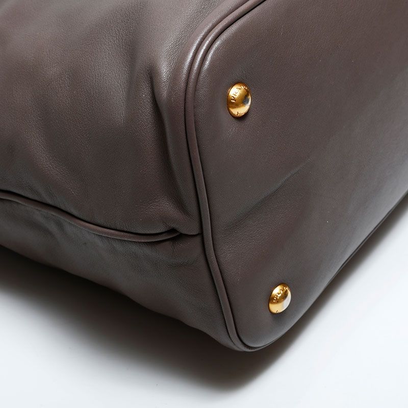 Prada Handbag Leather 2-Way Tote — view 5