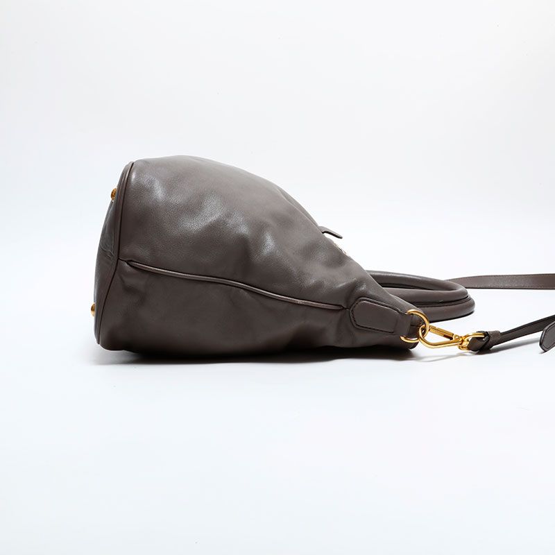 Prada Handbag Leather 2-Way Tote — view 4