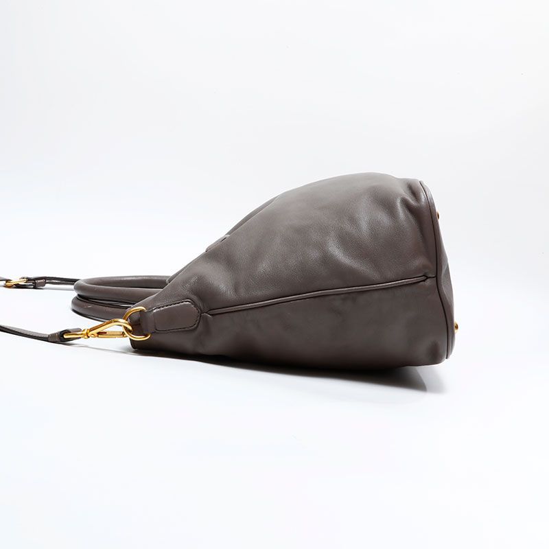 Prada Handbag Leather 2-Way Tote — view 3