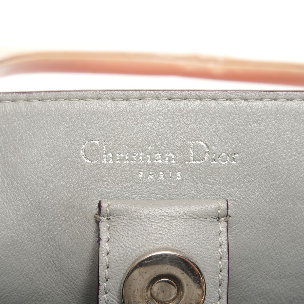 Dior Handbag Diorissimo Leather 2-Way — view 8