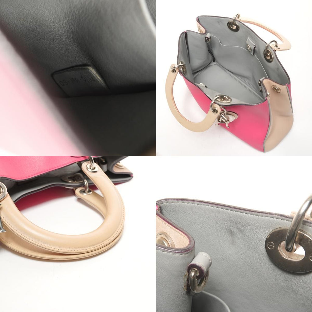 Dior Handbag Diorissimo Leather 2-Way — view 9