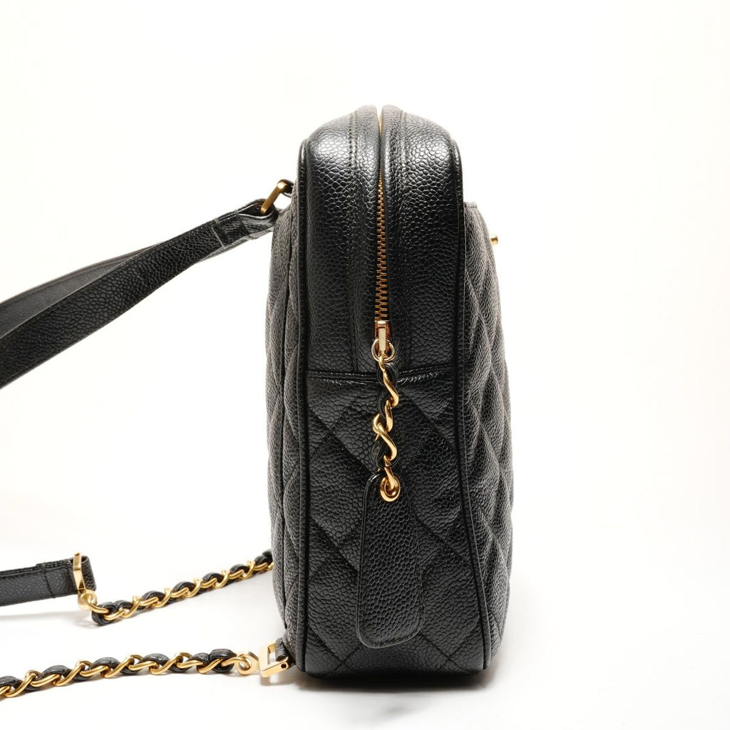 Chanel Backpack Caviar Turnlock — view 2