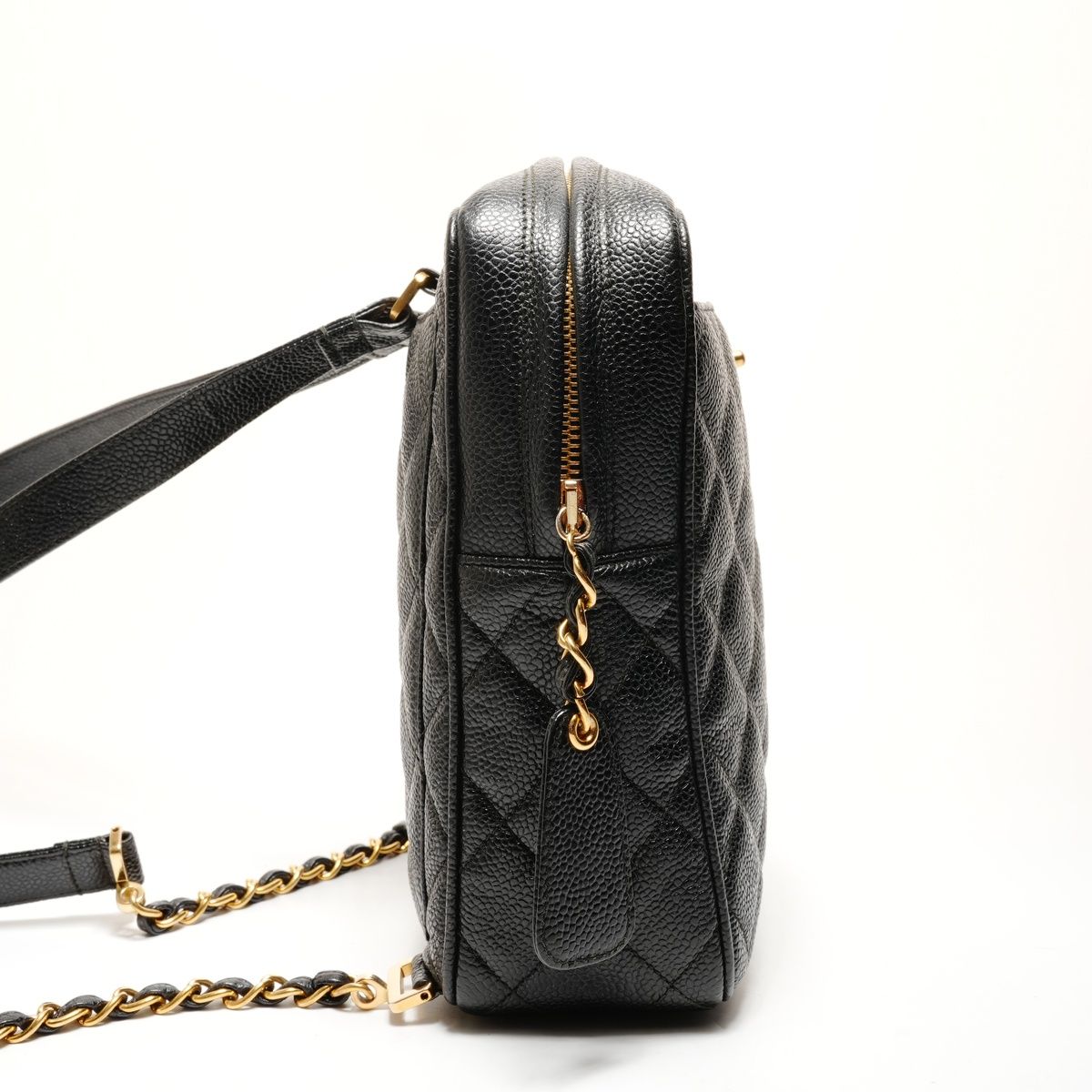 Chanel Backpack Caviar Turnlock — view 2